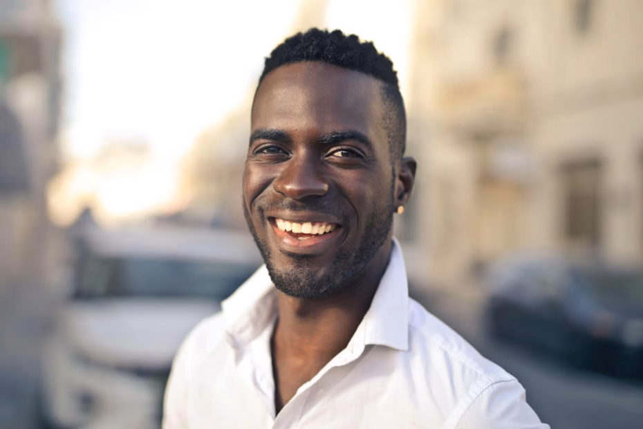 African American Smiling