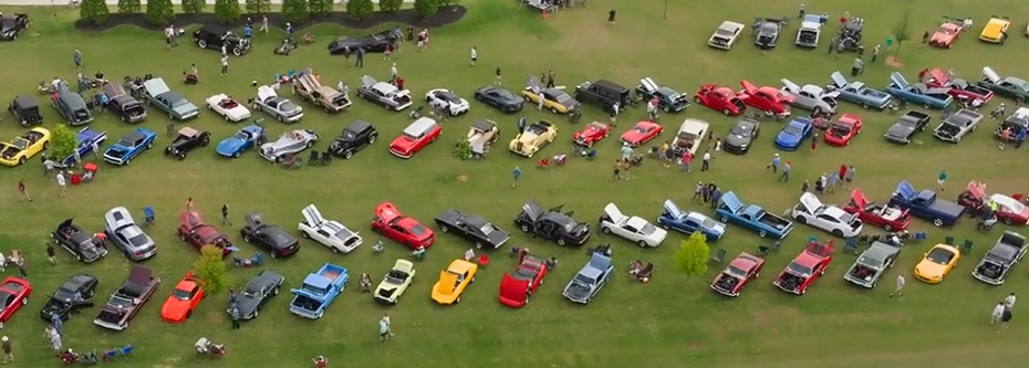 Car show at the Savoy Automobile Museum