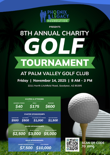 8th Annual Golf Tournament Flyer