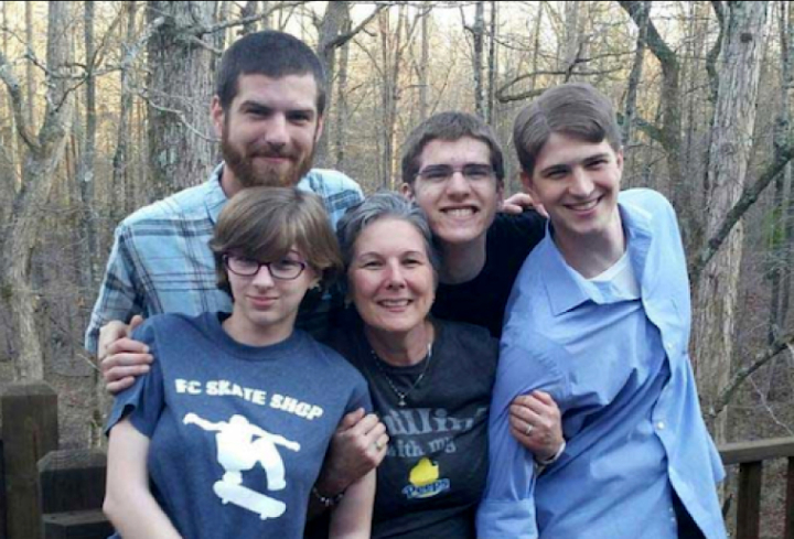 Michelle Cleveland With Her Children