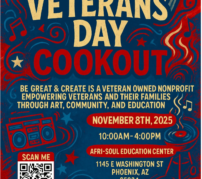 Veterans Day Cookout Flyer