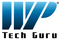 wp tech guru logo with registered trademark symbol